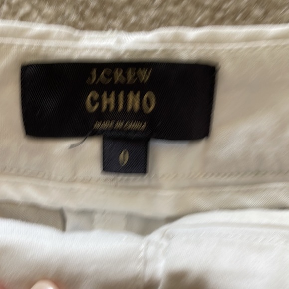White J Crew chino shirts size 0 - Picture 3 of 3